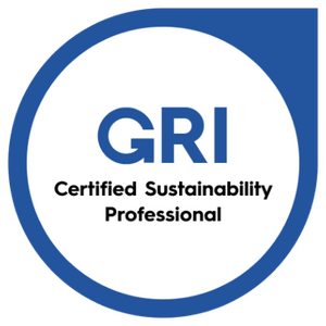 GRI Certified Sustainability Professional credential for ESG and sustainability expertise